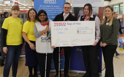 Sight for Surrey scoops £10k!