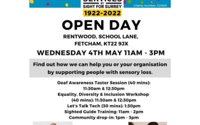 Come to our Open Day on 4th May!