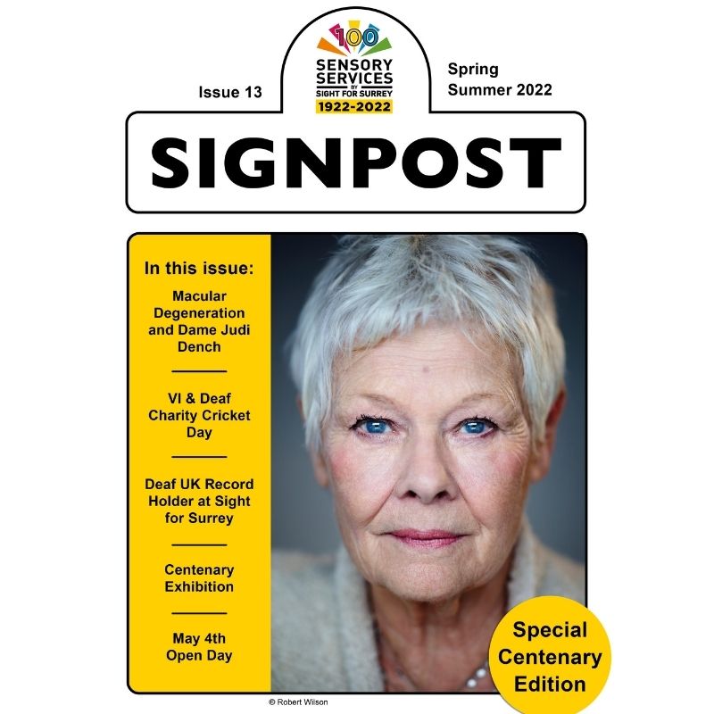 Signpost Spring Summer 2022 featuring Dame Judi Dench