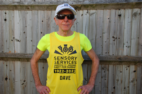 Woking Dave runs The Great South Run for Sight for Surrey!