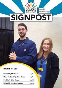 Front cover page of Signpost