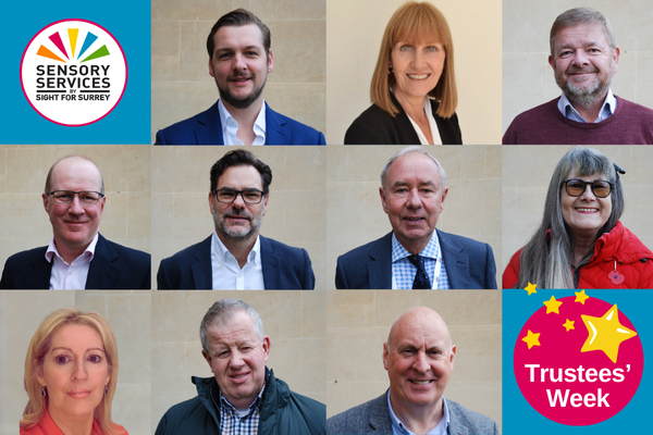 A portrait of each of our ten trustees.