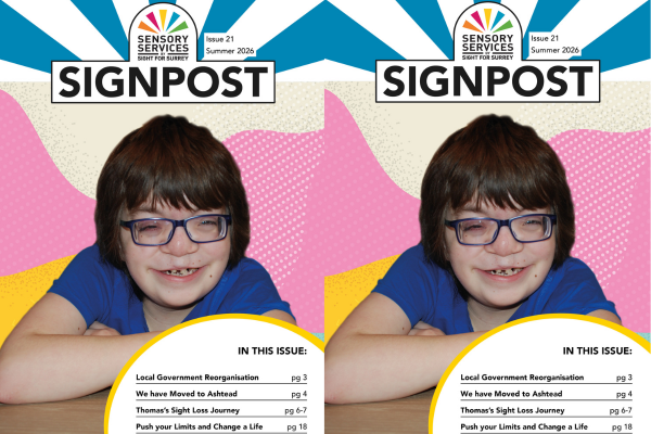 The front cover of Signpost Summer 2026