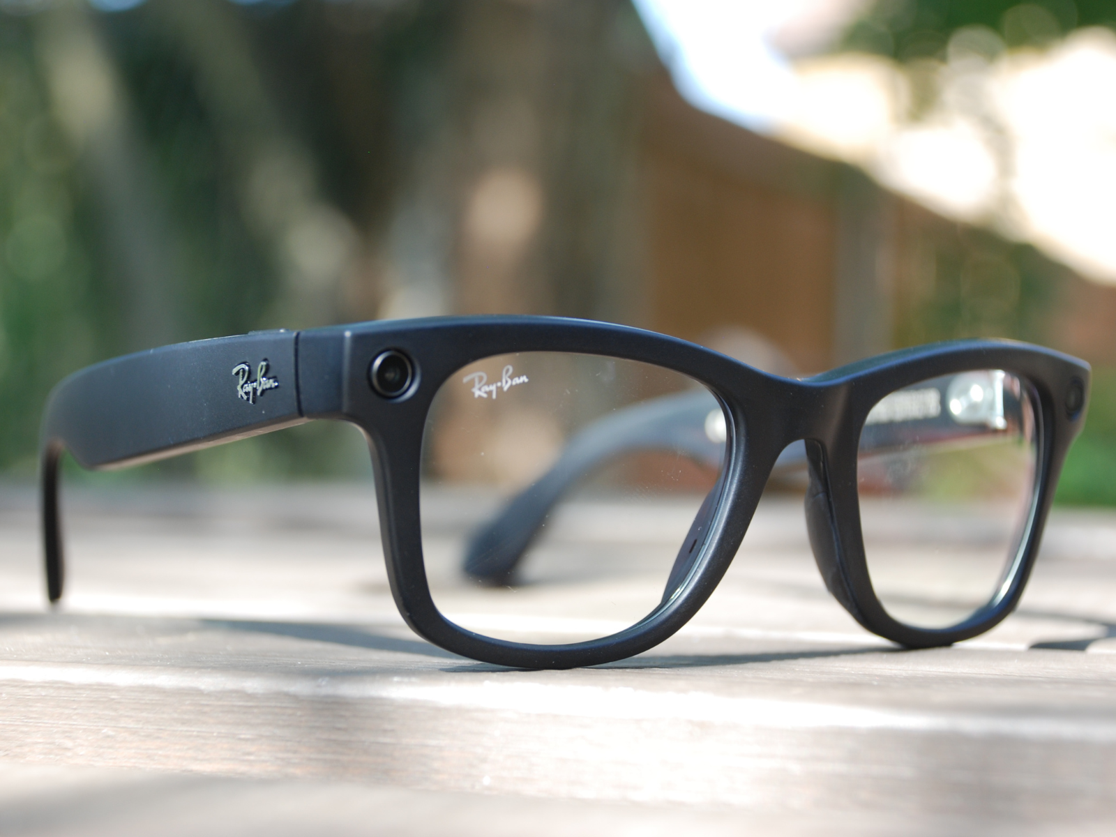 A pair of Meta Ray-Bans.