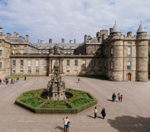 Palace of Holyroodhouse. Copyright Jane Massey